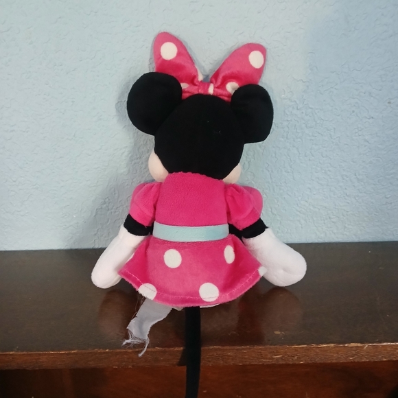 Minnie Mouse Plush Doll 14' Inches Pink Dess - Picture 3 of 5
